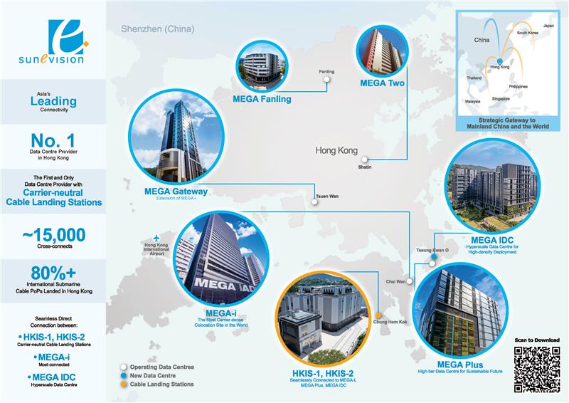 Data Centre Map